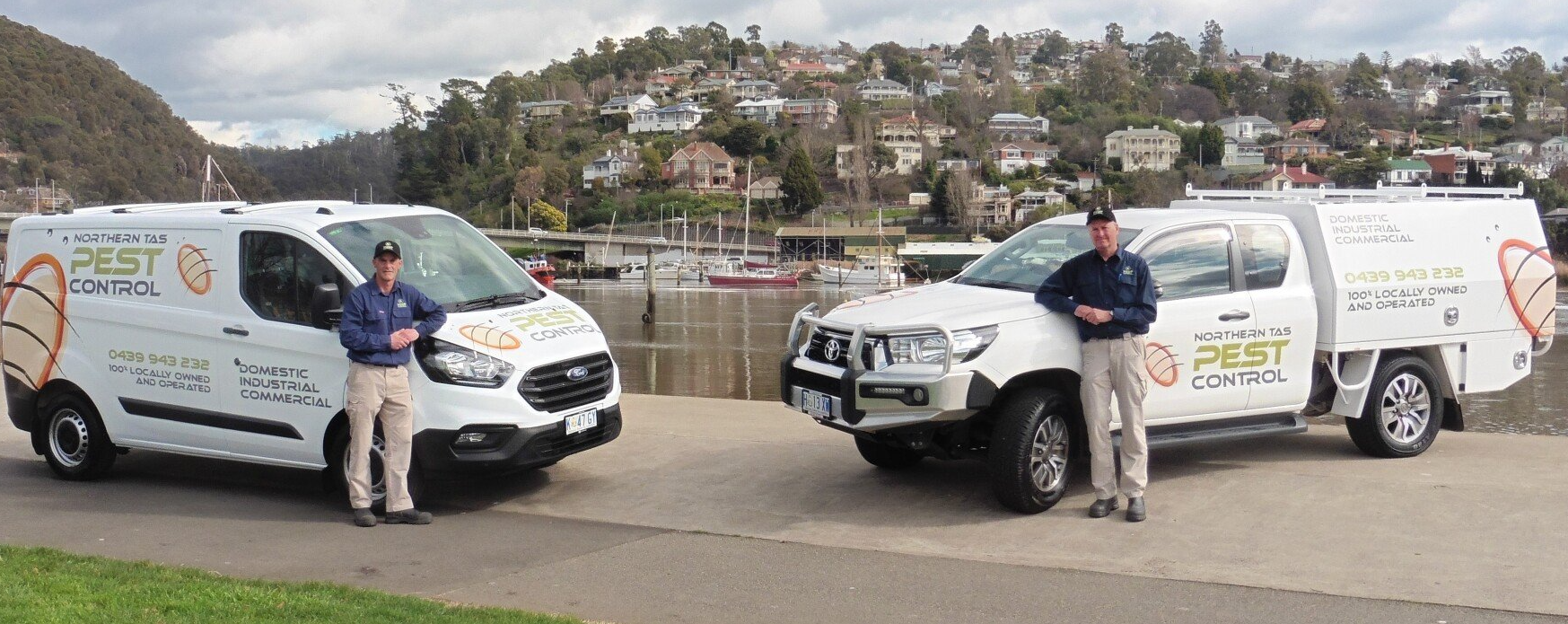 Northern Tas Pest Control team